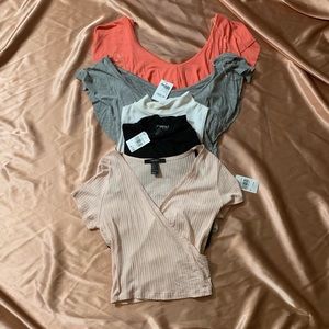 NWT LOT 5 Crop Tops